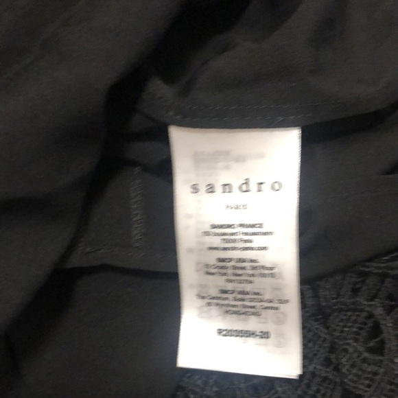 NWT Sandro Paris Cristina Guipure Lace Dress 38 - Picture 8 of 10